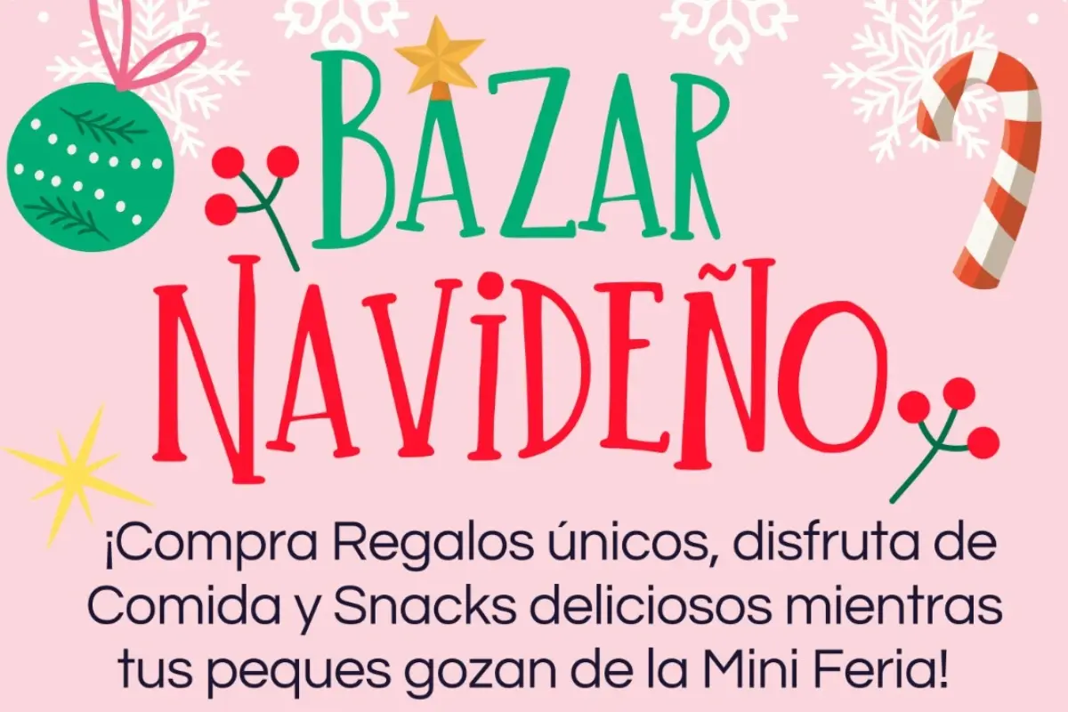 Este 7 de diciembre, el Parque Grande de Portabelo 1 invita a su Bazar Navideño con regalos locales, comida, miniferia y un ambiente familiar que fortalece la convivencia vecinal en Culiacán.