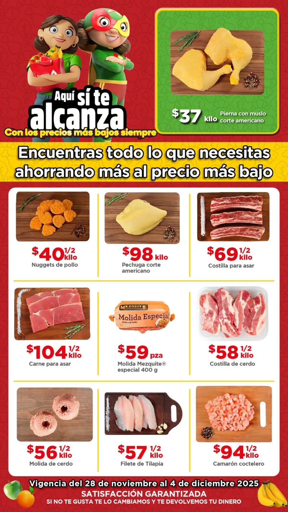 También puedes encontrar una variedad de ofertas en carnes, pescados y mariscos. Imagen: Cortesía