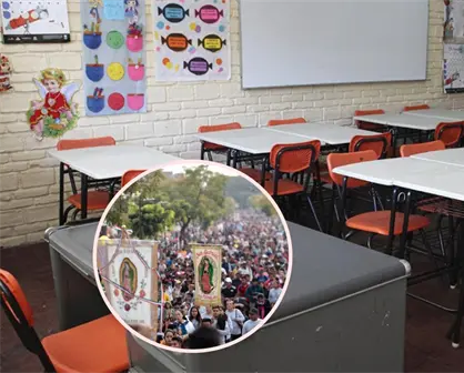 ¿Habrá suspensión de clases en la SEP el 12 de diciembre por el Día de la Virgen de Guadalupe?