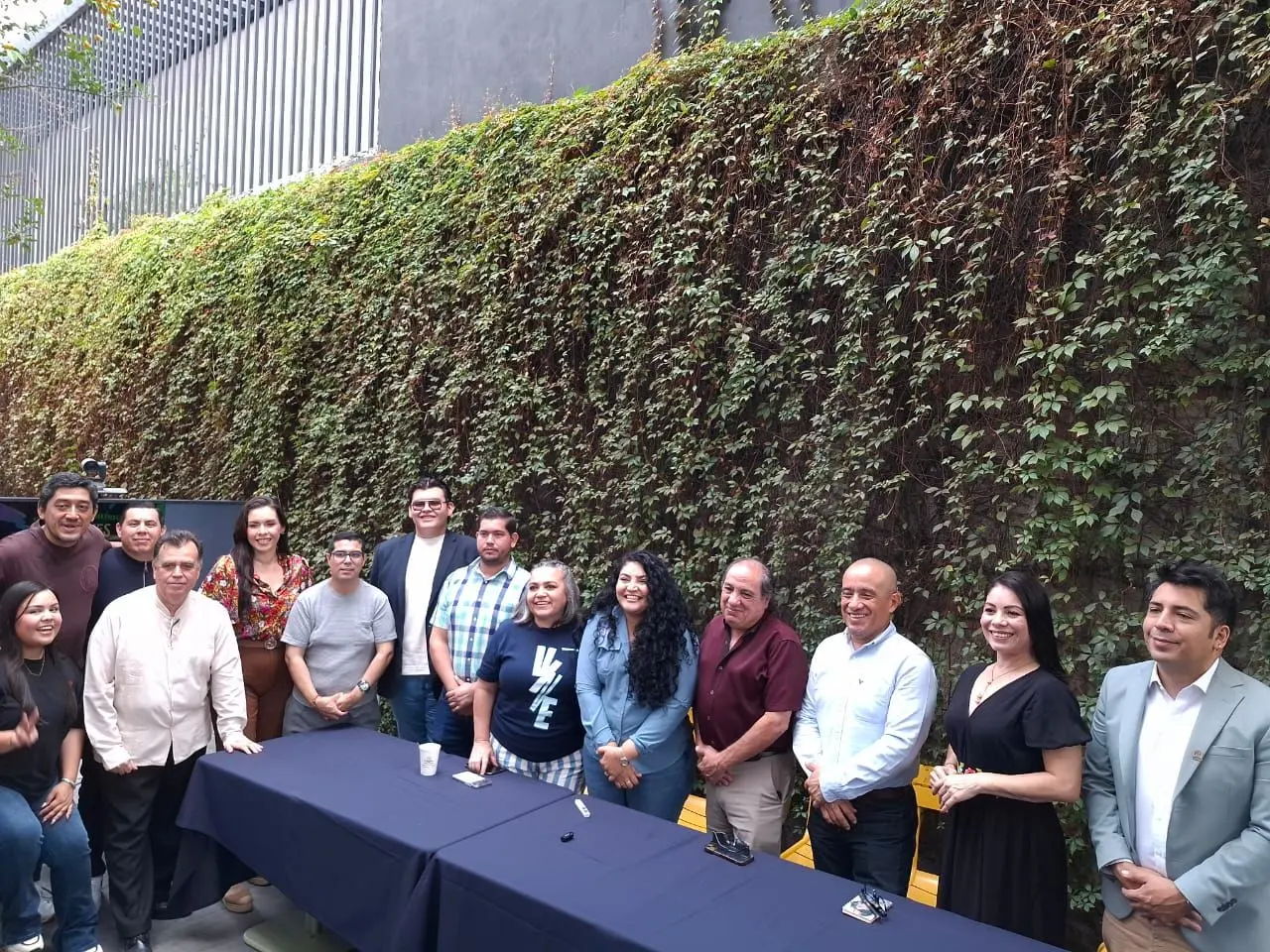 Representantes de Culiacán Participa y universidades anuncian el Concierto Musical “Jóvenes por la Paz” como cierre de la Liga Universitaria de Futbol.