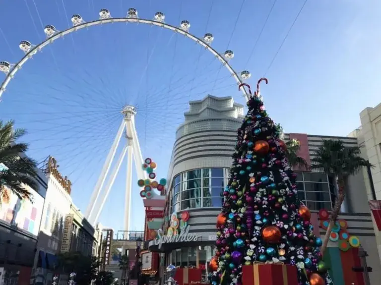 Vive una Navidad única en Las Vegas. Foto: Cortesía.