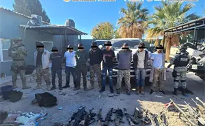 Golpe fuerte al narco. Detienen a 11 integrantes de célula delictiva en Chihuahua; entre ellos el 02