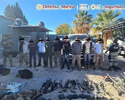 Golpe fuerte al narco. Detienen a 11 integrantes de célula delictiva en Chihuahua; entre ellos el 02