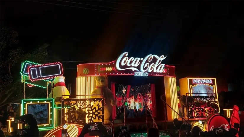 Esta es la ruta confirmada de la Caravana Coca-Cola 2025 en Saltillo. Foto: Cortesía.