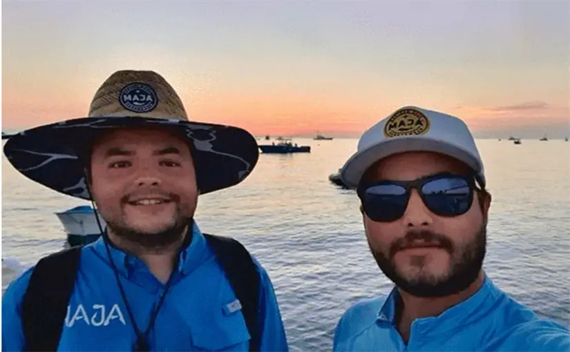 Santi de Nicolás vio nacer esta marca junto a su padre, José Ignacio. Foto: MAJA Sportswear