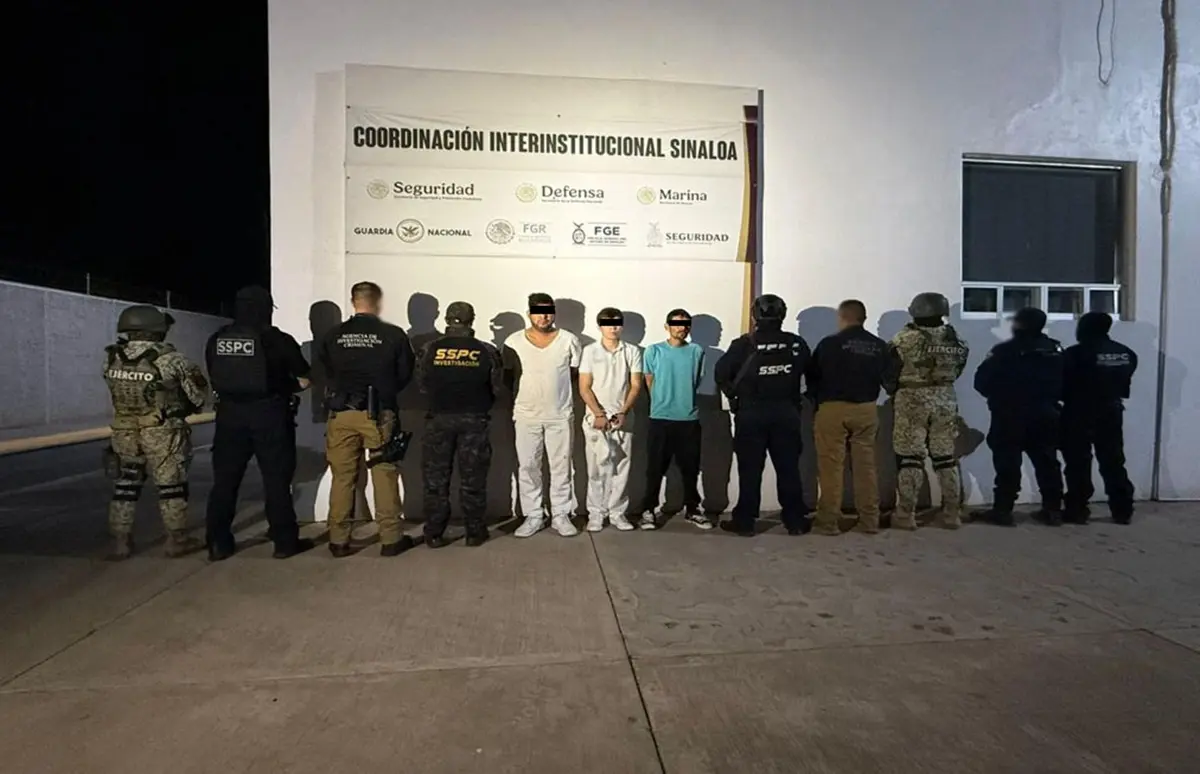 Cae célula dedicada al fentanilo en Culiacán; tres detenidos y laboratorios asegurados.