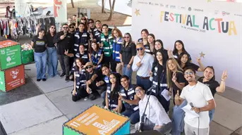 Festival Actúa llena de arte y solidaridad el Parque Acuático a beneficio del Banco de Ropa en Culiacán