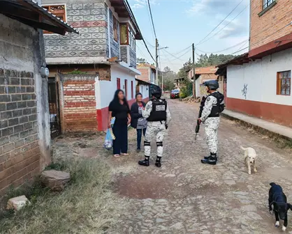 Guardia Nacional rescata a mujer privada de la libertad en Villa Juárez, Navolato