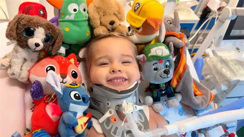 Oliver nunca dejó de luchar por su vida, superando todo pronóstico médico. Foto: Cortesía