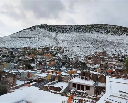 Los rincones de San Luis Potosí que se cubren de blanco con los frentes fríos