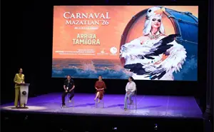 Este es el elenco artístico del Carnaval Internacional Mazatlán 2026 “¡Arriba la Tambora!”