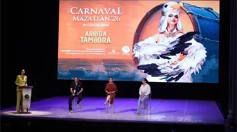 Este es el elenco artístico del Carnaval Internacional Mazatlán 2026 “¡Arriba la Tambora!”