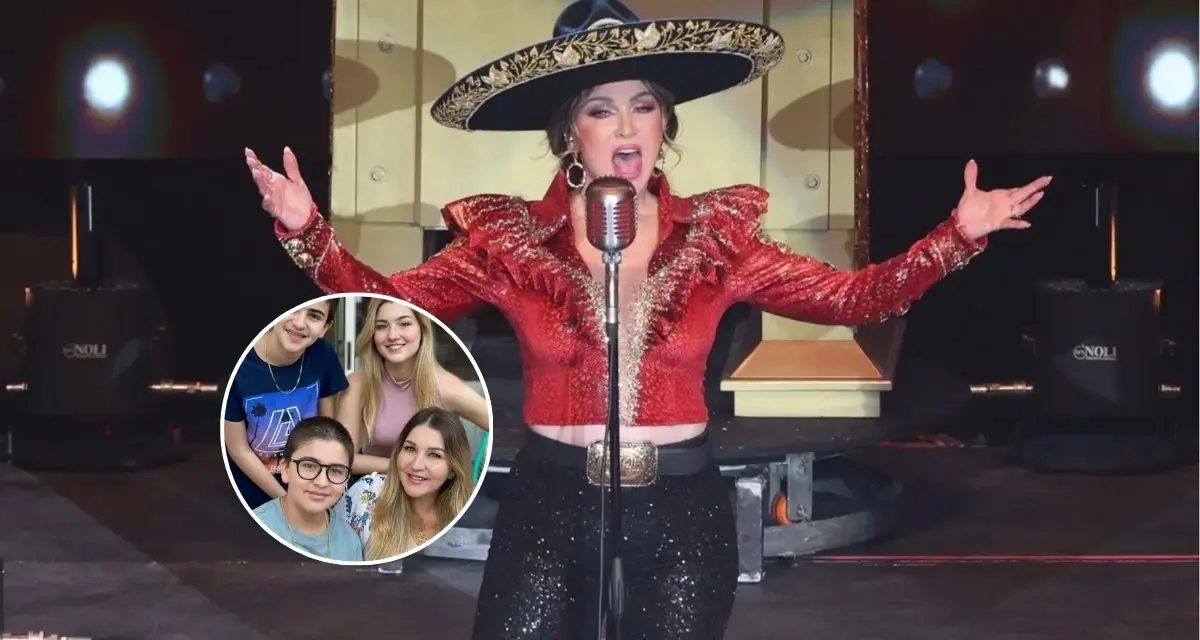 Conoce quién de los hijos de Alicia Villarreal sigue sus pasos. Foto: cortesía