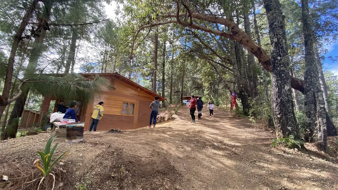 Esta es la ruta para llegar al Rancho San Melchor en Oaxaca. Foto: cortesía