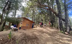 Rancho San Melchor: el refugio navideño entre montañas y neblina en la Sierra Sur de Oaxaca
