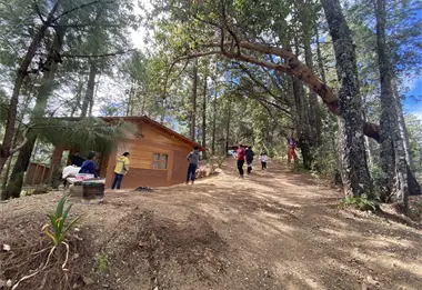 Rancho San Melchor: el refugio navideño entre montañas y neblina en la Sierra Sur de Oaxaca