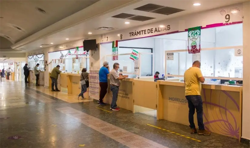 Se debe sacar cita para realizar trámites vehiculares en Morelos. Foto: Cortesía