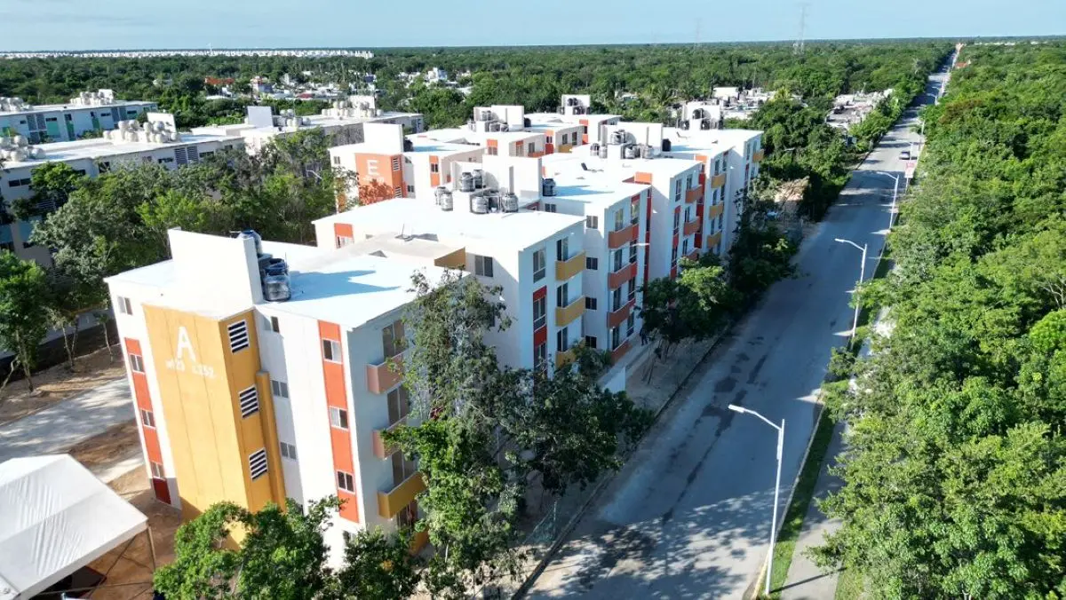 Entregan Viviendas del Bienestar en Quintana Roo. Foto: Cortesía