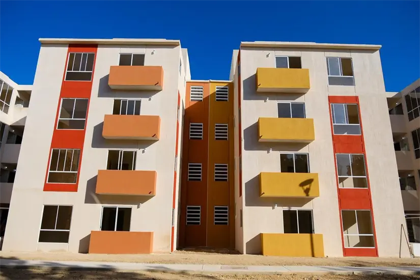 Viviendas del Bienestar vía Infonavit entregadas en Cancún. Foto: Cortesía