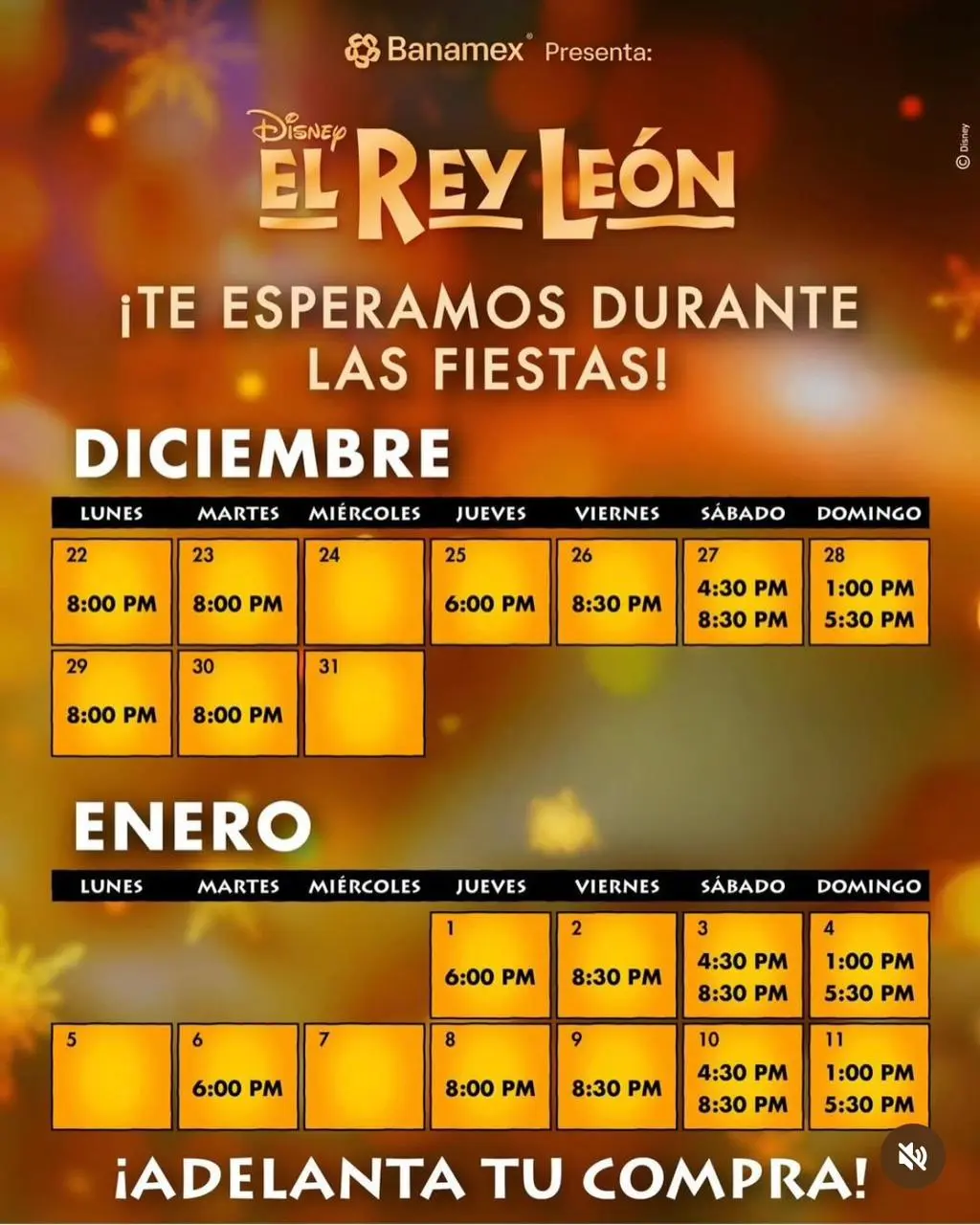 Consulta el calendario de las fiestas del El Rey León. Foto: Cortesía.