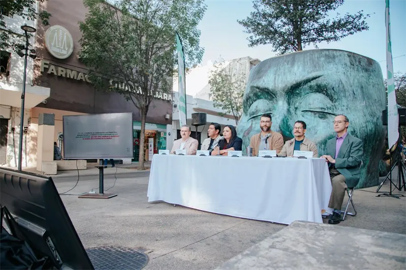 Anuncian cartelera navideña en Guadalajara. Foto: Cortesía