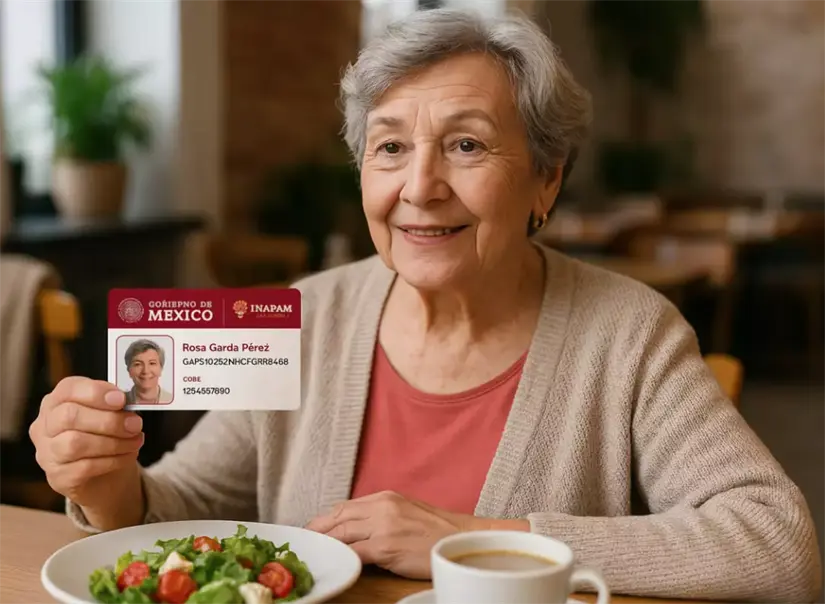 Si no se actualiza la credencial INAPAM se suspenderá temporalmente los beneficios como descuentos. Foto: cortesía.