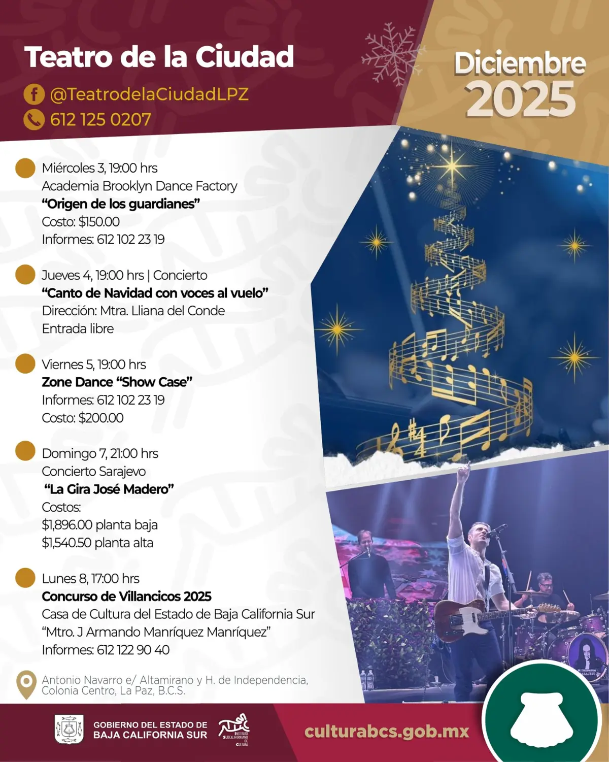 Presentaciones en el Teatro de la Ciudad. Foto: cortesía.