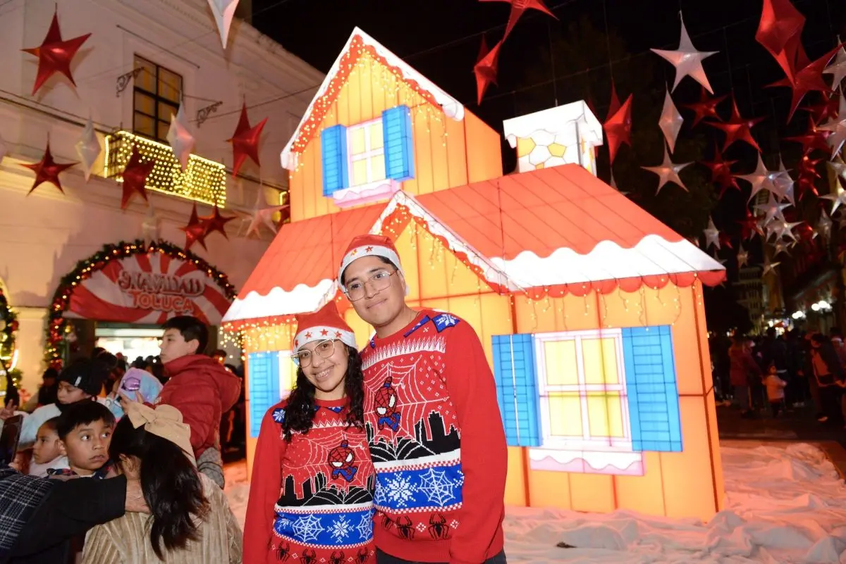 Actividades del Festival de la Navidad en Toluca. Foto: Cortesía