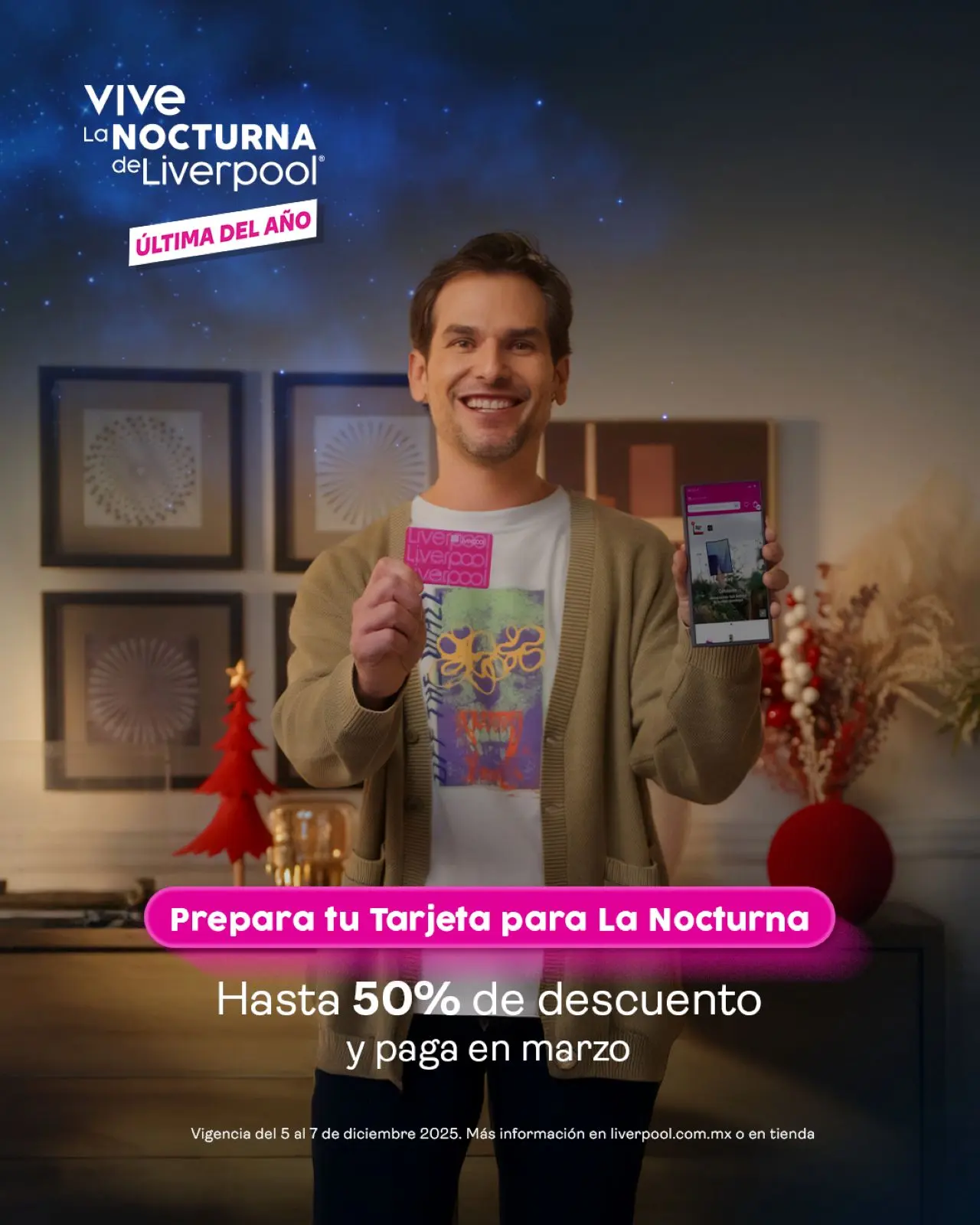 Inicia la Venta Nocturna de Liverpool. Foto: Cortesía