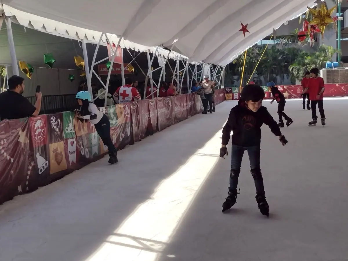 Habrá pista de hielo en Ensenada con entrada sin costo. Foto: Cortesía (Ilustrativa)