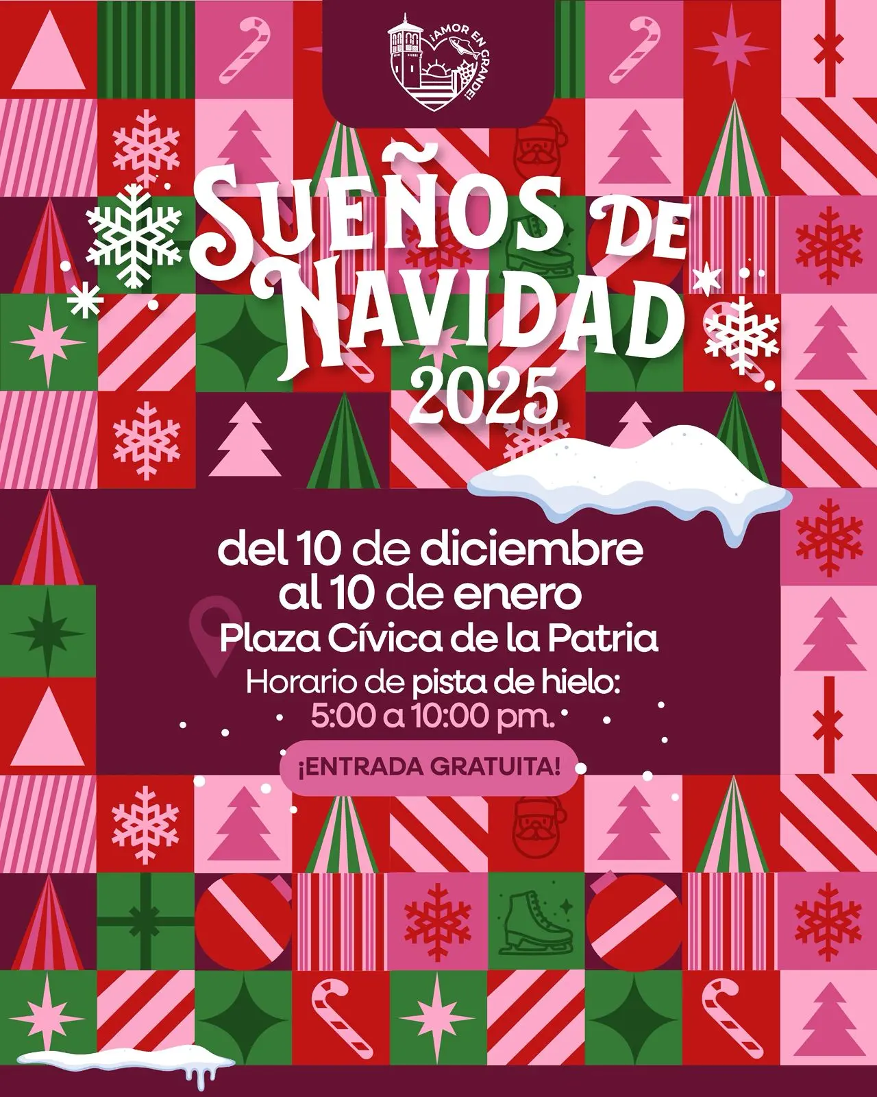 Navidad 2025 en Ensenada; programa de actividades. Foto: Cortesía