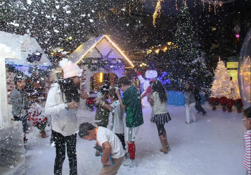 Disfruta de la nieve sin salir de la CDMX. Foto: cortesía.