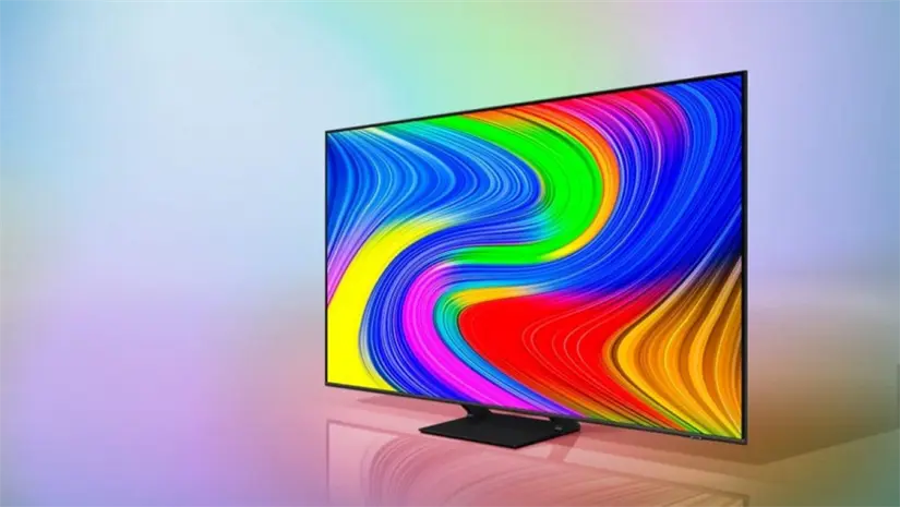 Pantalla tipo QLED de Samsung para quienes disfrutar de los colores intensos. Foto: Cortesía