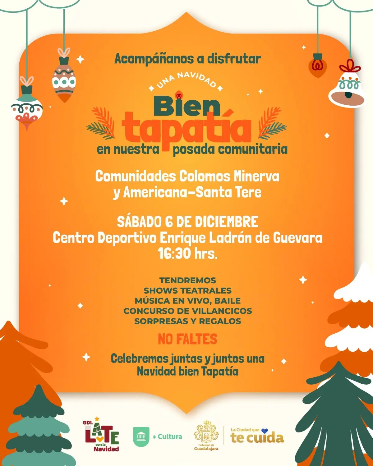 Posadas comunitarias en Guadalajara. Foto: Cortesía