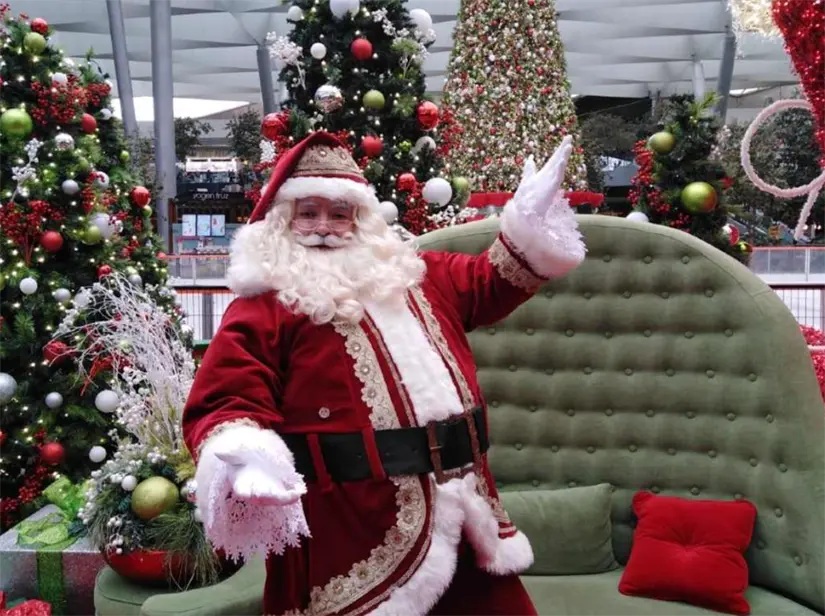 Estos son los horarios para tomarte foto y entregar tu carta a Santa Claus. Foto: cortesía.