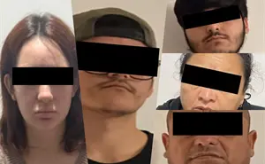 Cinco detenidos con 200 pastillas de fentanilo y un arma durante cateo en Sonora