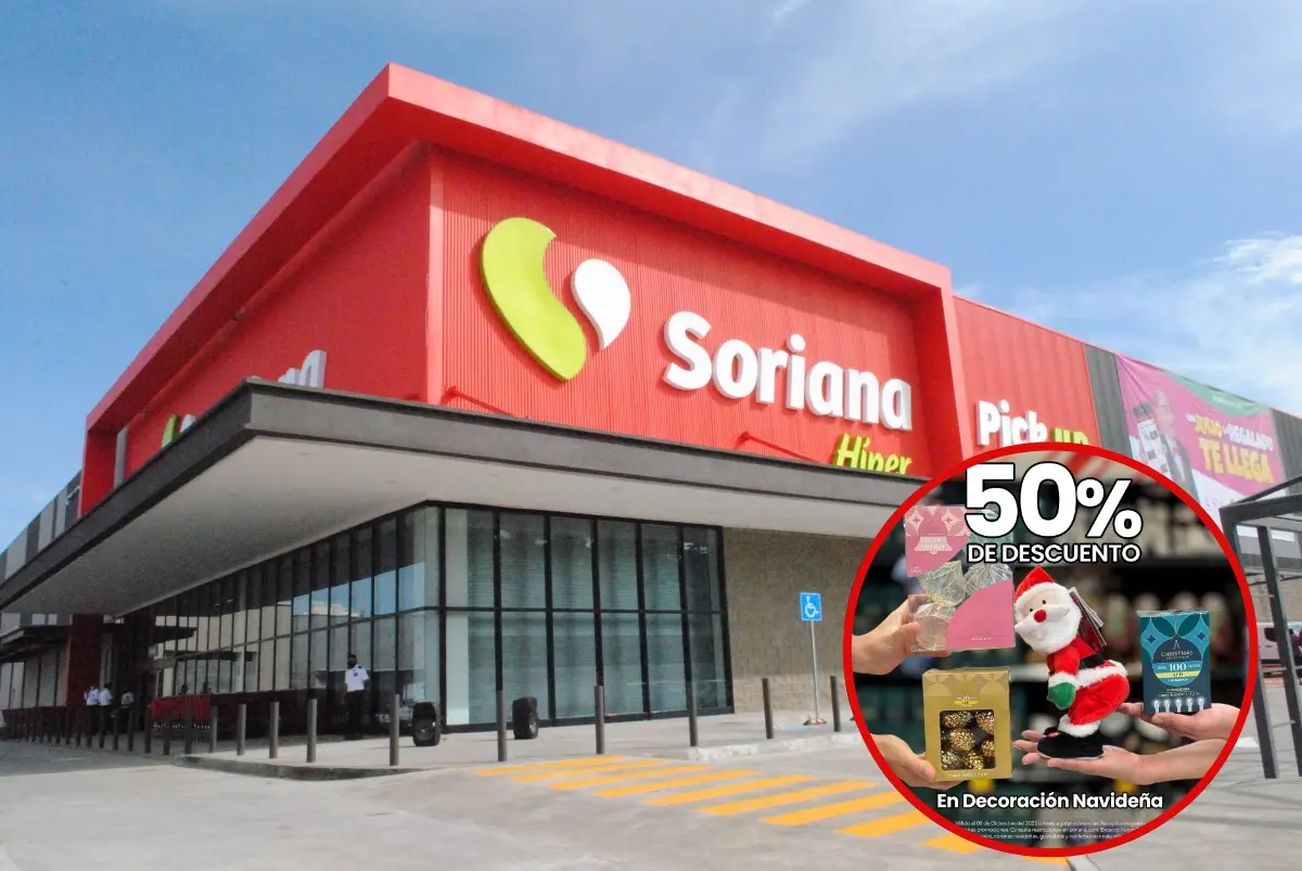 Consigue todo para tus fiestas navideñas mientras ahorras en Soriana.