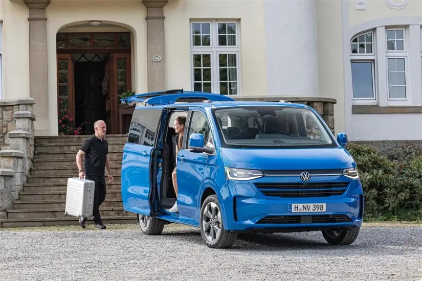 Esta combi cuenta con espacio para hasta 8 pasajeros. Foto: Volkswagen