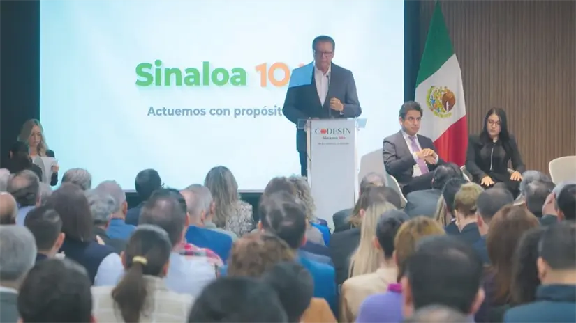 Feliciano Castro Meléndrez destacó la propuesta. Foto: Gob. de Sinaloa