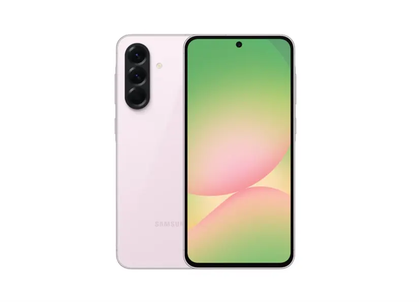 Samsung Galaxy A56 con cámara frontal de 12 megapíxeles. Foto: Cortesía