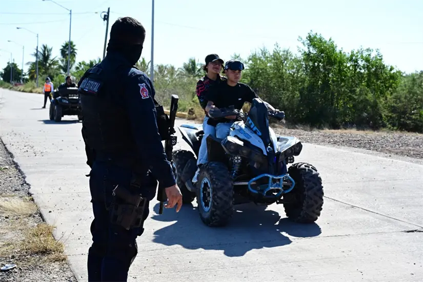Durante todo el evento las autoridades estatales y federales mantuvieron un operativo para la seguridad de los asistentes.