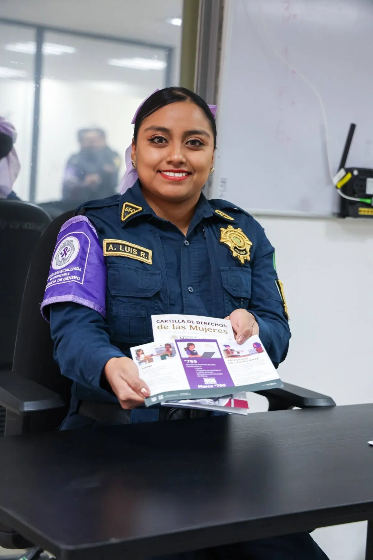 CDMX pone en marcha estación de policía para atender violencia hacia las mujeres