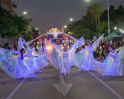 Culiacán se ilumina con "Un Regalo de Paz" que revive la ilusión navideña