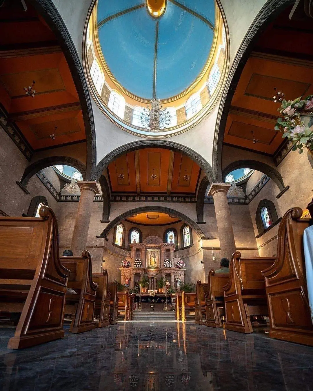 El impresionante templo de Acámbaro que todos comparan con el Taj Mahal