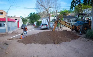 Avanzan las obras de pavimentación en Vista Hermosa, Culiacán: registran hasta 30% de progreso