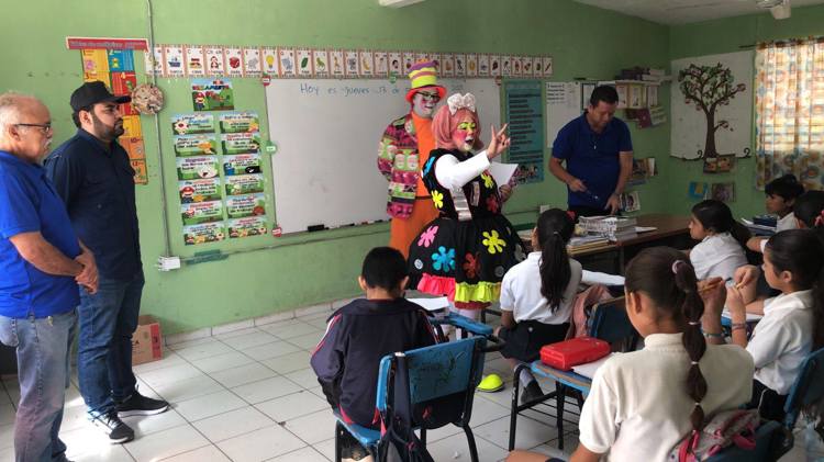 Alegría y valores llegan a la primaria Rubén Jaramillo con el programa “Construyendo Paz”