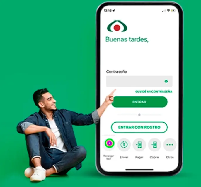 Banco Azteca exige un depósito simbólico de $1 peso. Foto: cortesía.