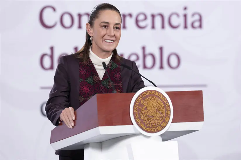 Claudia Sheinbaum cuenta con un equipo de diseñadoras mexicanas. Foto: Cortesía.