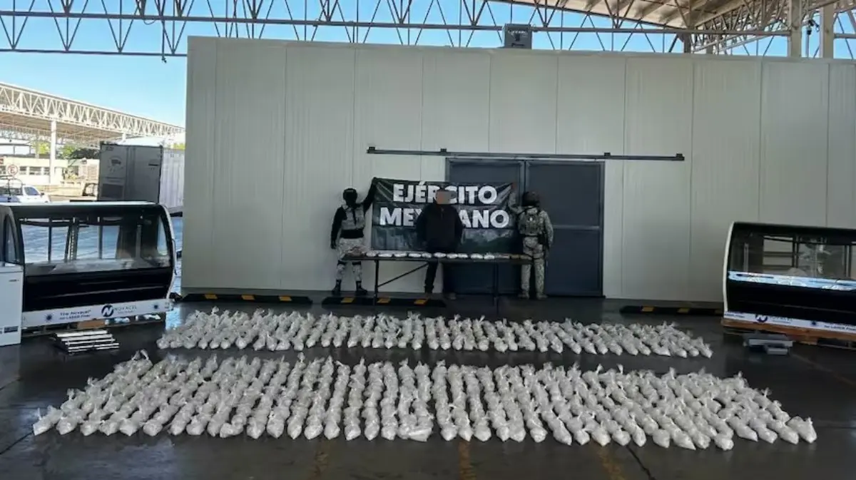 La droga asegurada tenía un valor de más de 170 millones de pesos. Foto: Cortesía