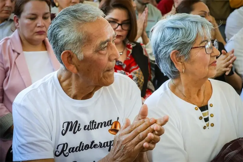 Testimonio de fuerza: Don Alejandro y el avance histórico contra el cáncer en Sinaloa. Foto: Secretaría de Salud de Sinaloa
